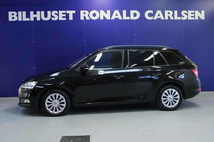 Sort Skoda Fabia fra 2022