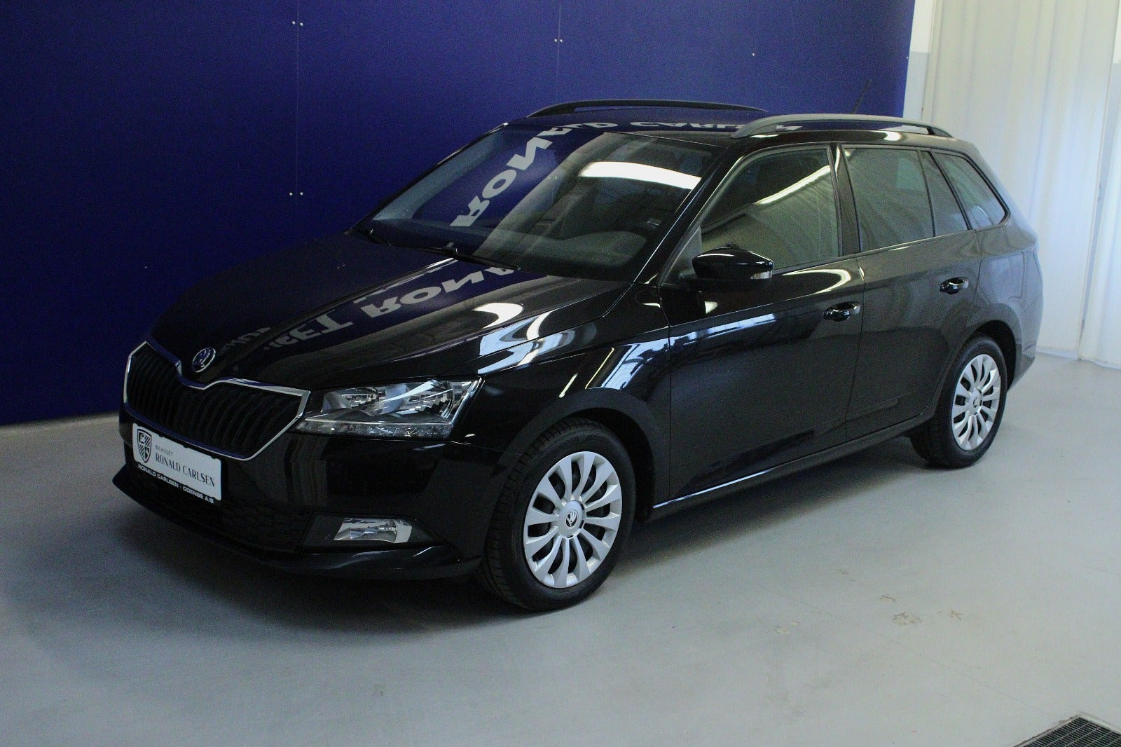 Sort Skoda Fabia fra 2022