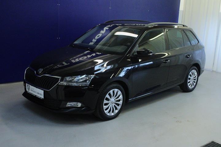 Sort Skoda Fabia fra 2022