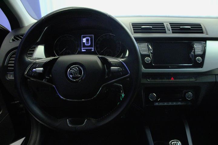 Sort Skoda Fabia fra 2022