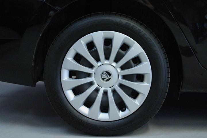 Sort Skoda Fabia fra 2022