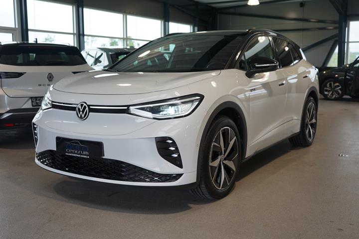 Hvid VW ID.4 fra 2023 set udefra
