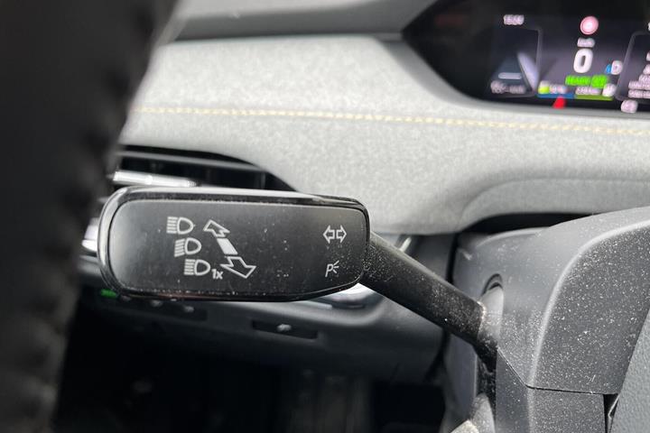 Sort Skoda Enyaq fra 2022