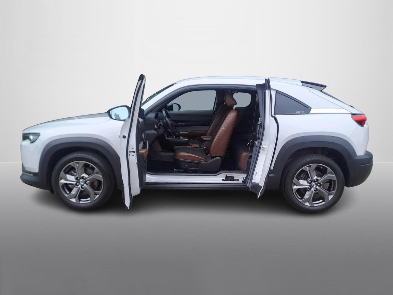 Hvid Mazda MX-30 fra 2021