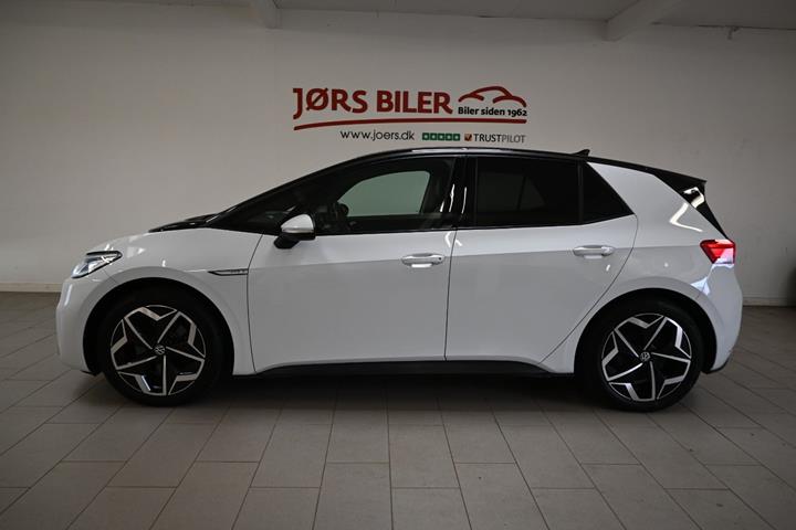 Hvid VW ID.3 fra 2021