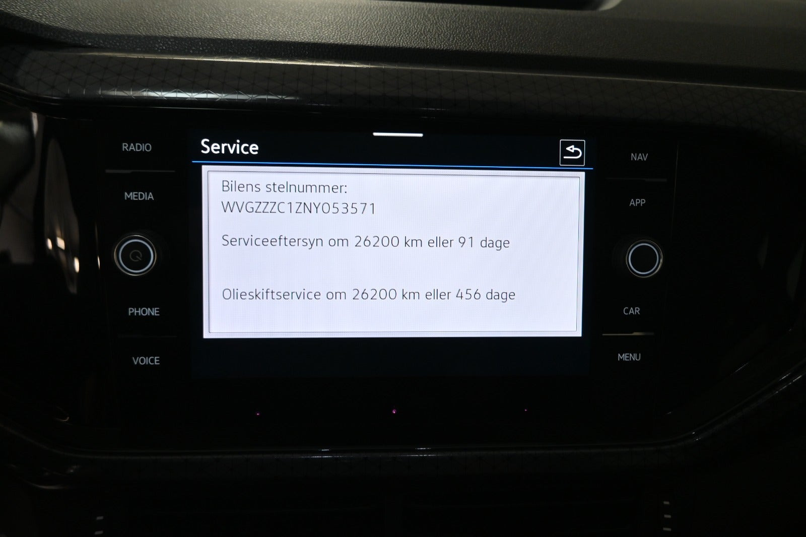 Sort VW T-Cross fra 2022
