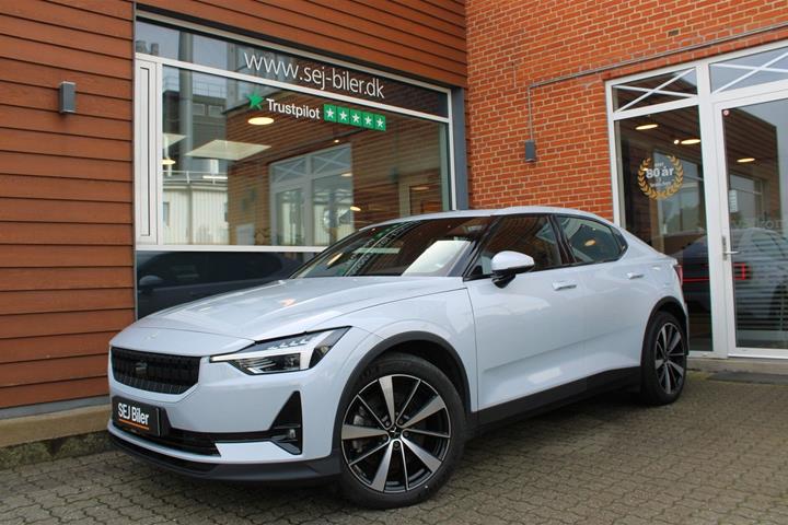 Hvid Polestar 2 fra 2022