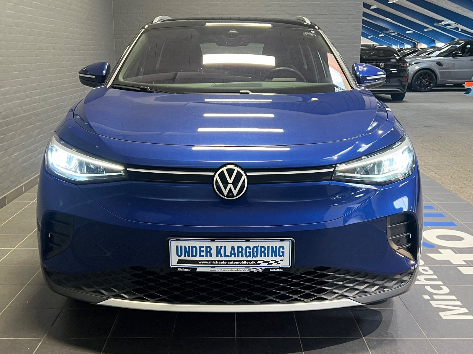 Blå VW ID.4 fra 2022