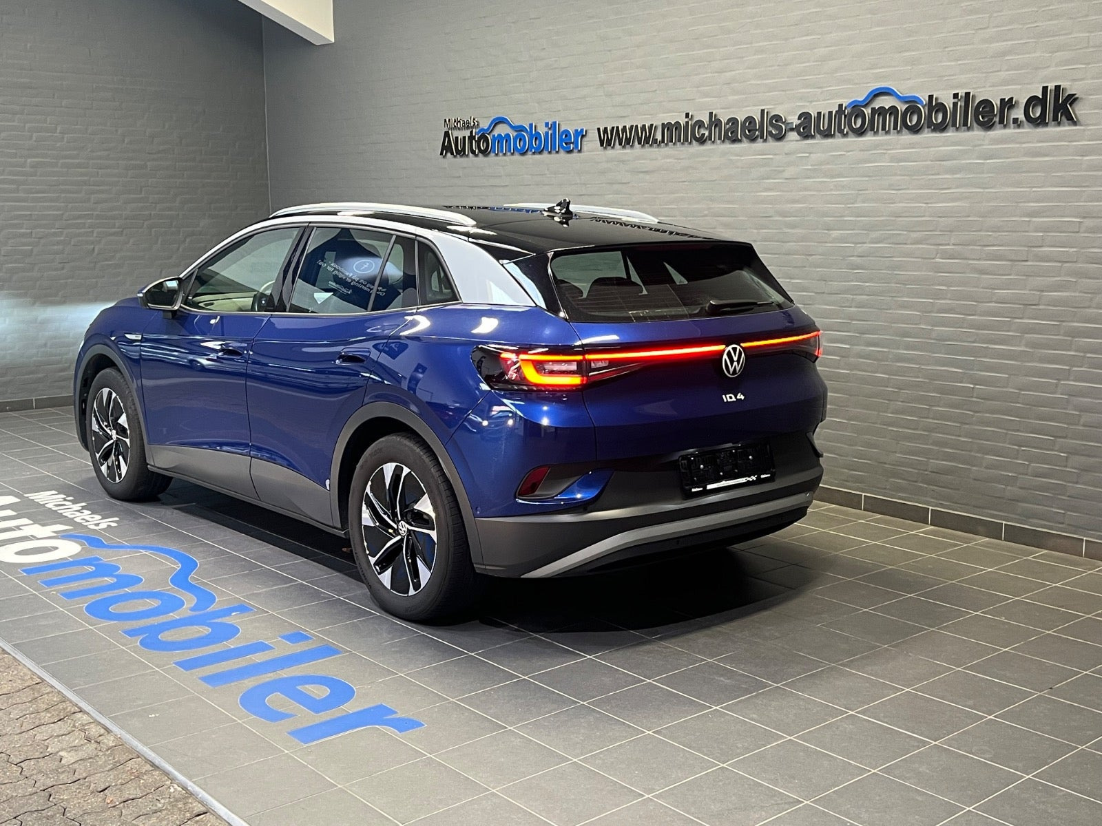 Blå VW ID.4 fra 2022