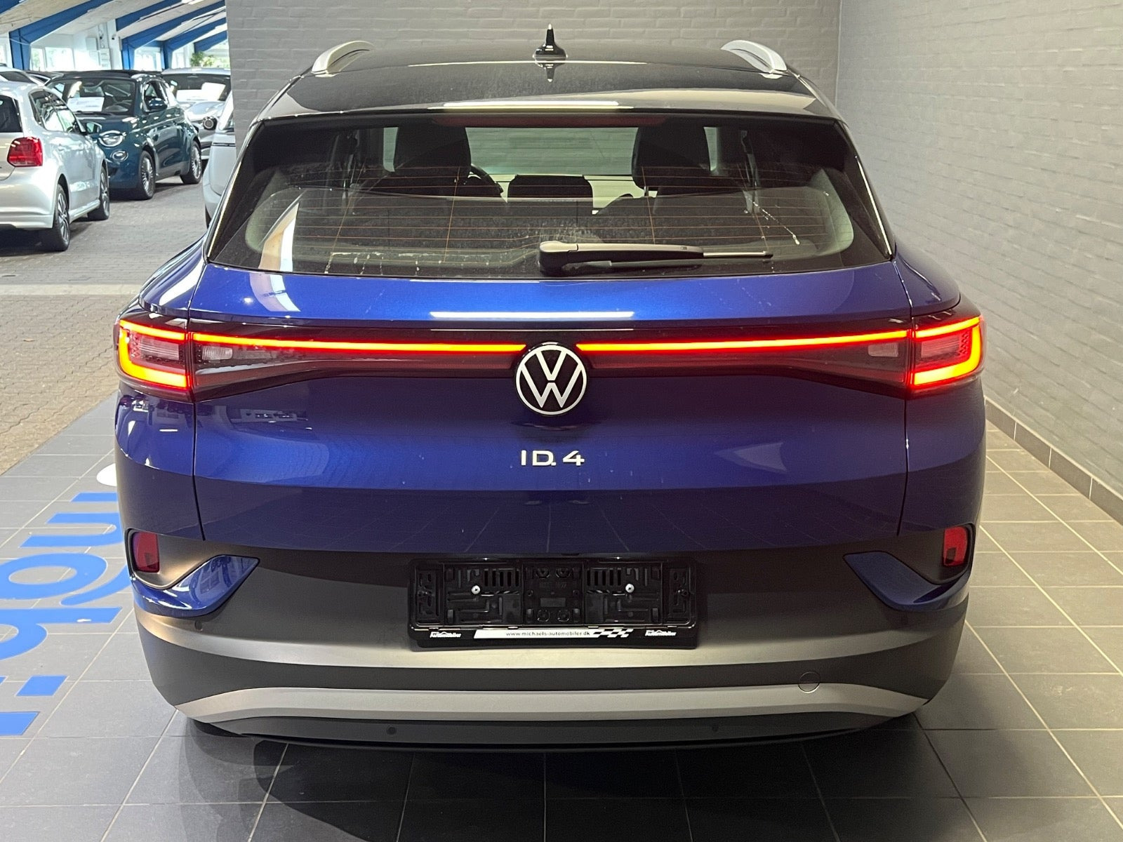 Blå VW ID.4 fra 2022
