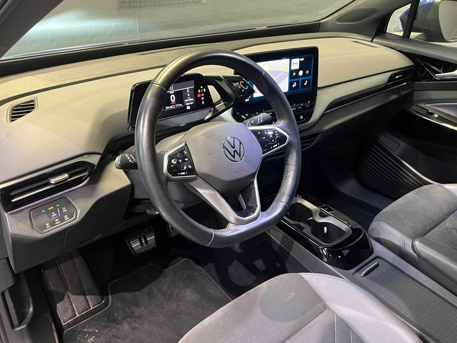Blå VW ID.4 fra 2022