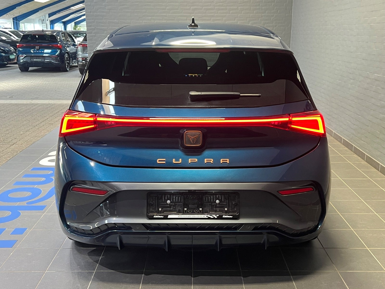 Blå Cupra Born fra 2022