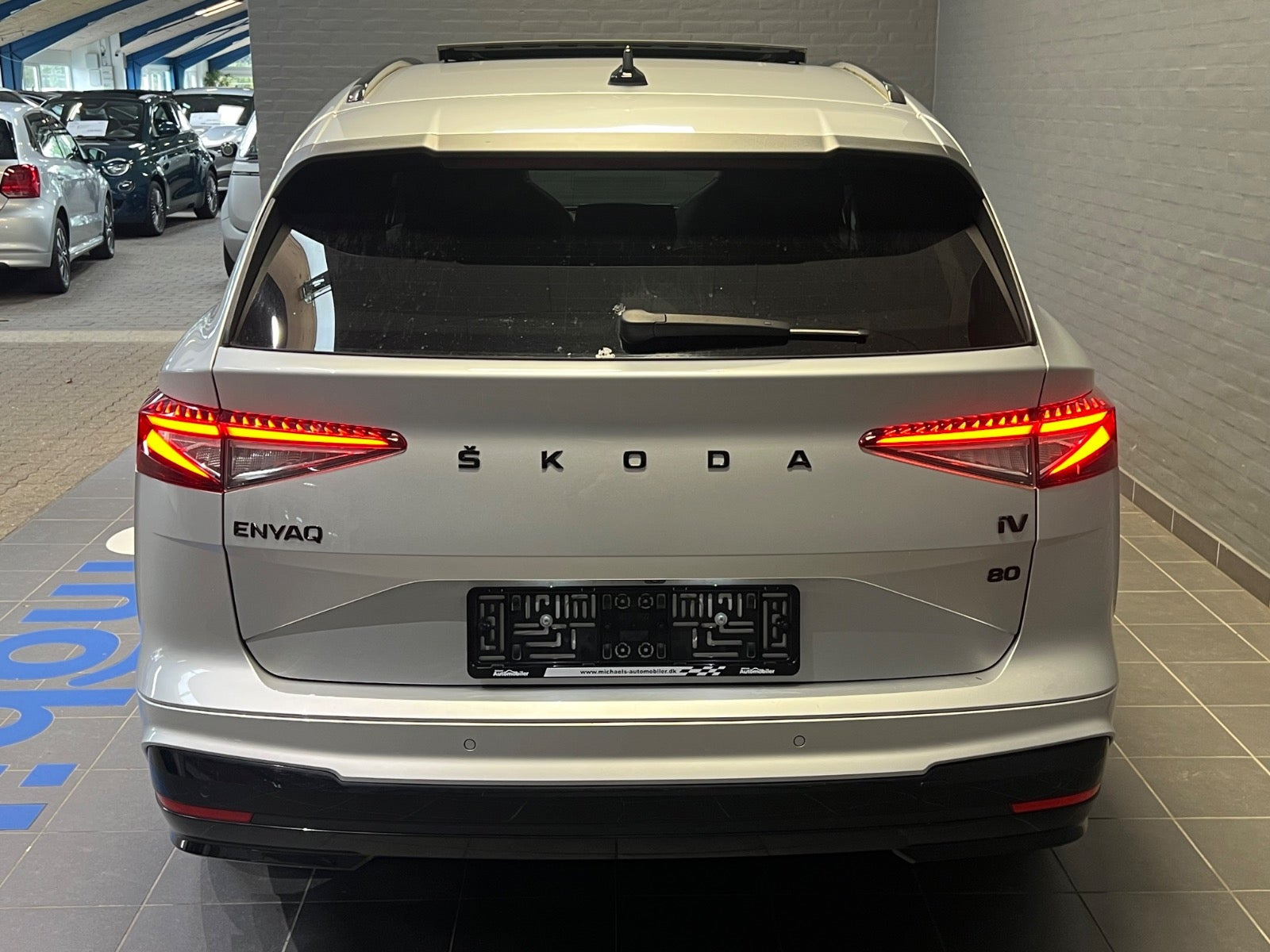 Sølv Skoda Enyaq fra 2022