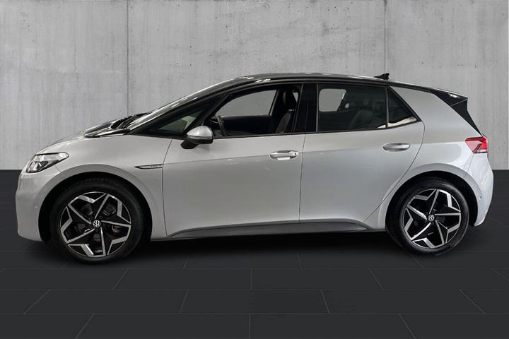 Sølv VW ID.3 fra 2023