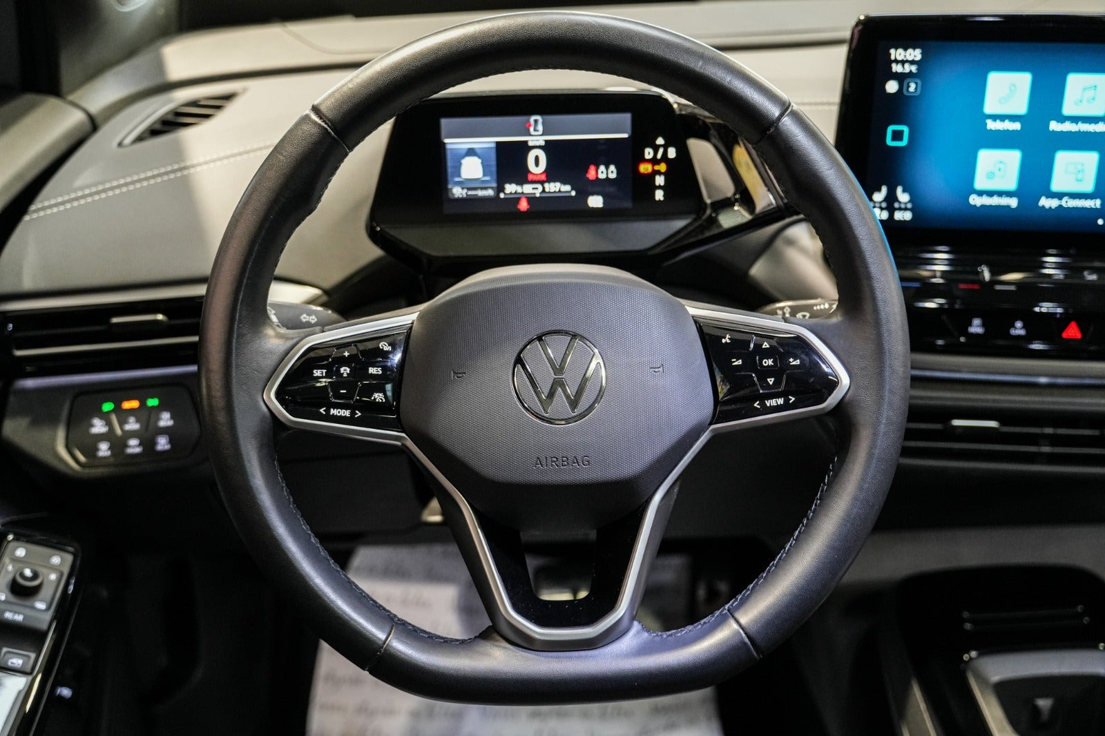 Grå VW ID.4 fra 2023