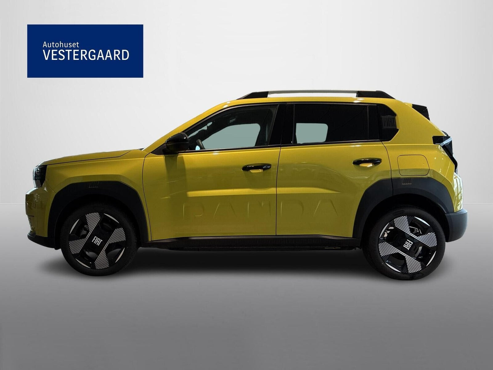 Gul Fiat Grande Panda fra 2025