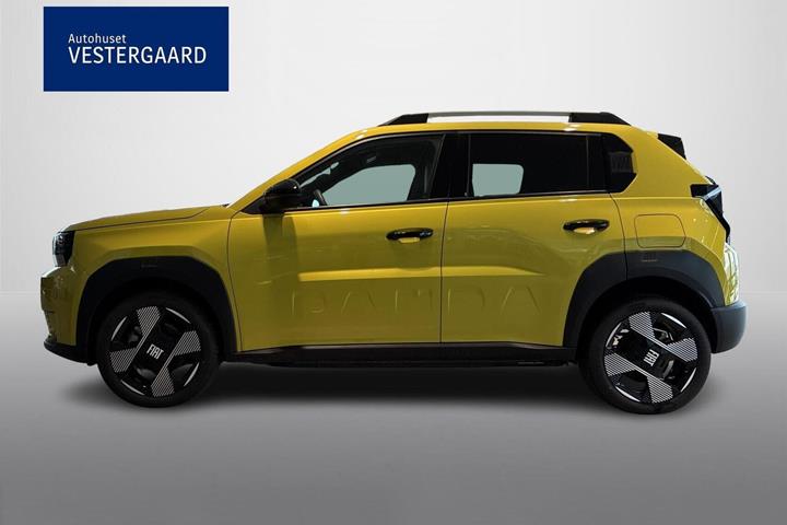 Gul Fiat Grande Panda fra 2025
