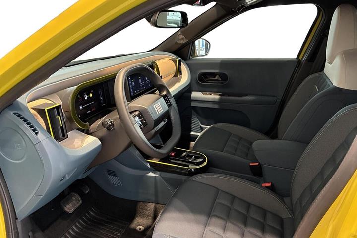 Gul Fiat Grande Panda fra 2025