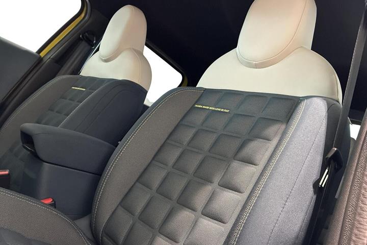Gul Fiat Grande Panda fra 2025