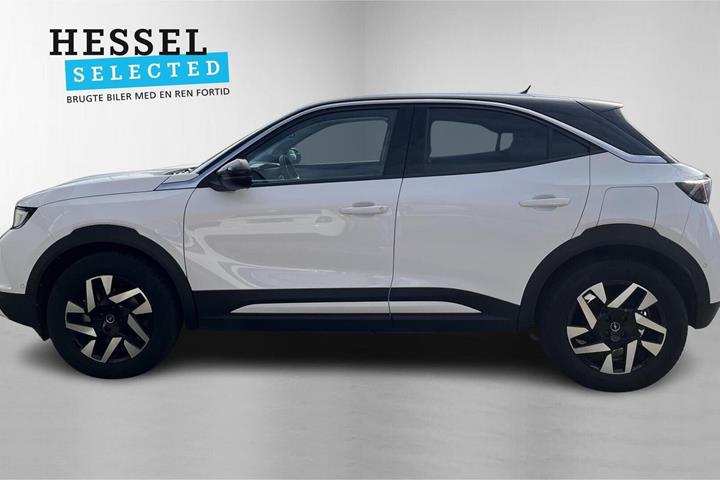 Hvid Opel Mokka-e fra 2024