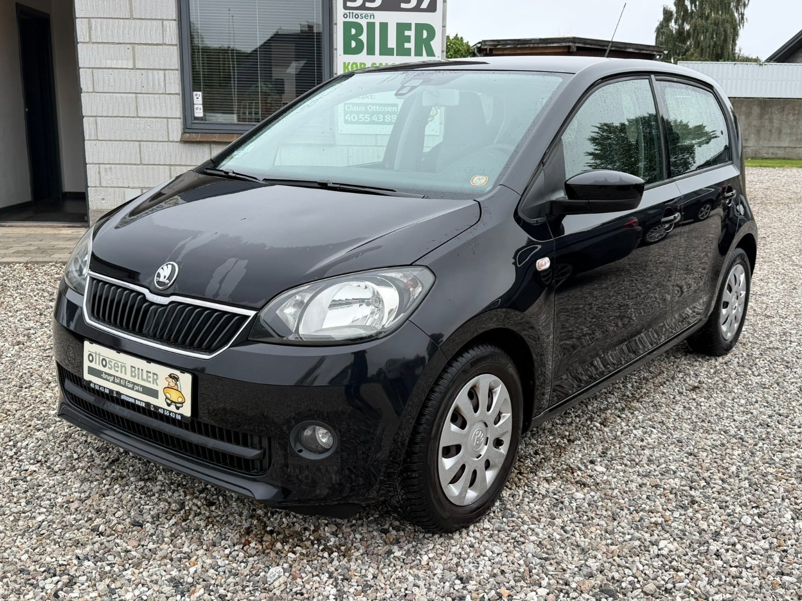 Sort Skoda Citigo fra 2013