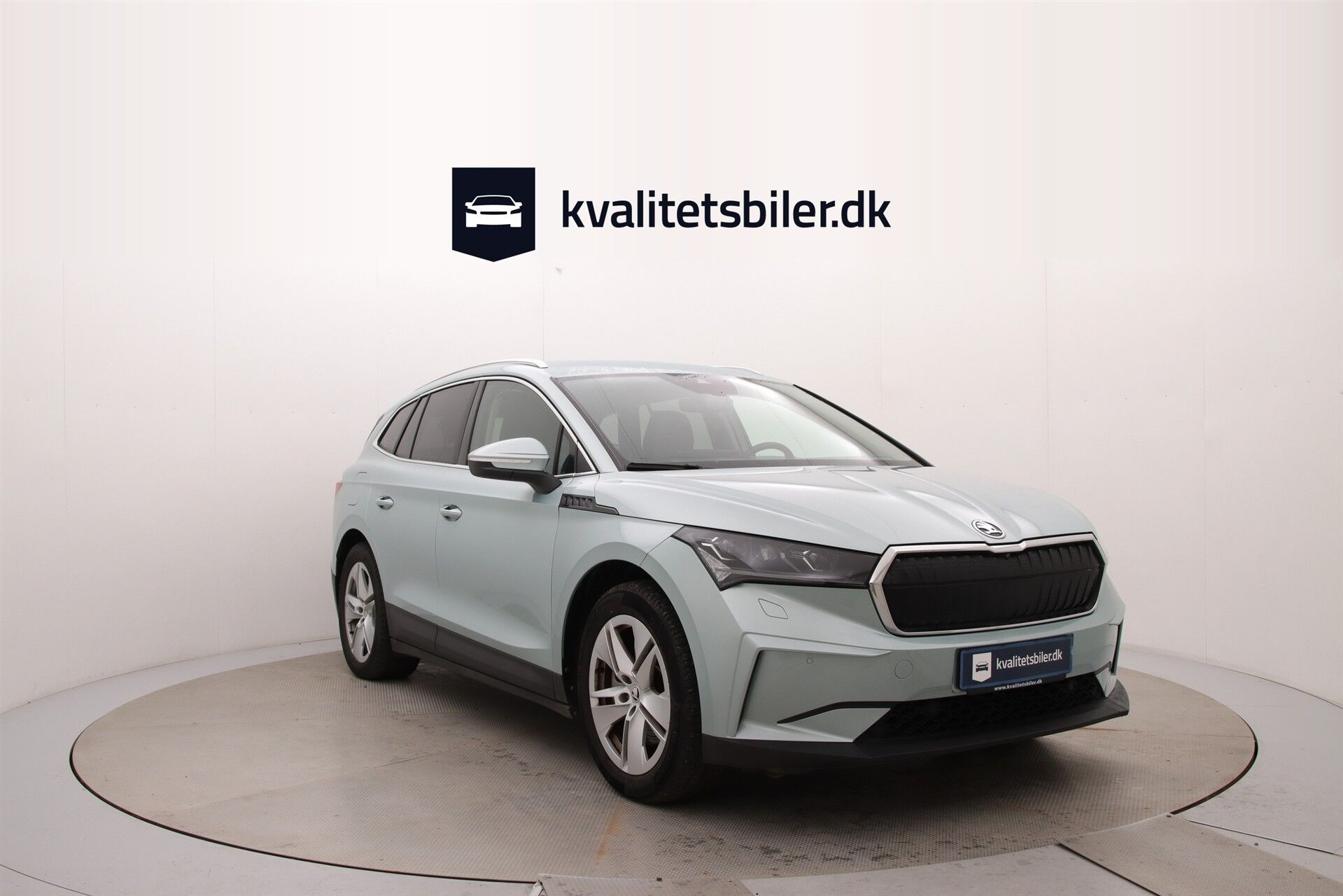 Sølv Skoda Enyaq fra 2021
