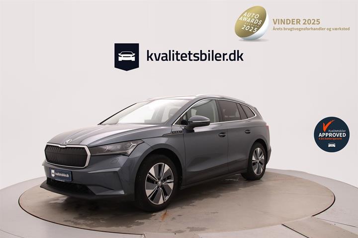 Grå Skoda Enyaq fra 2021