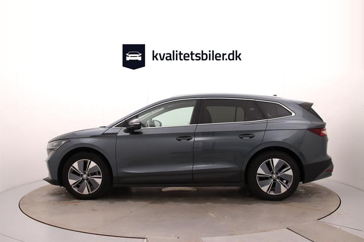 Grå Skoda Enyaq fra 2021