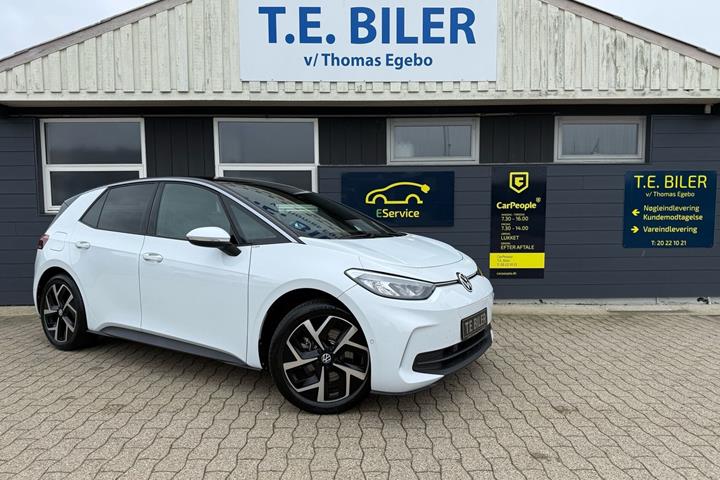Hvid VW ID.3 fra 2024
