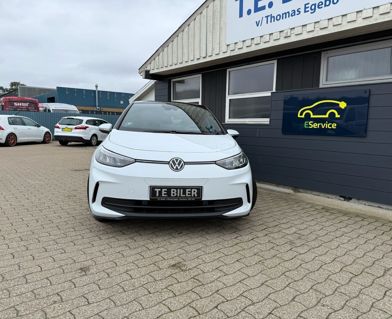 Hvid VW ID.3 fra 2024
