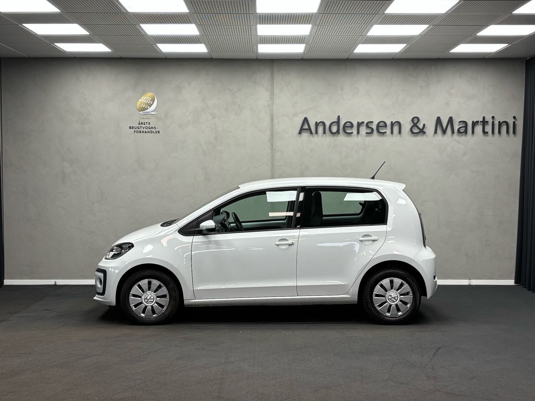Hvid VW UP! fra 2017