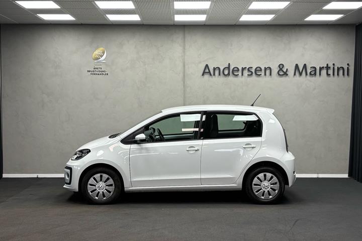 Hvid VW UP! fra 2017
