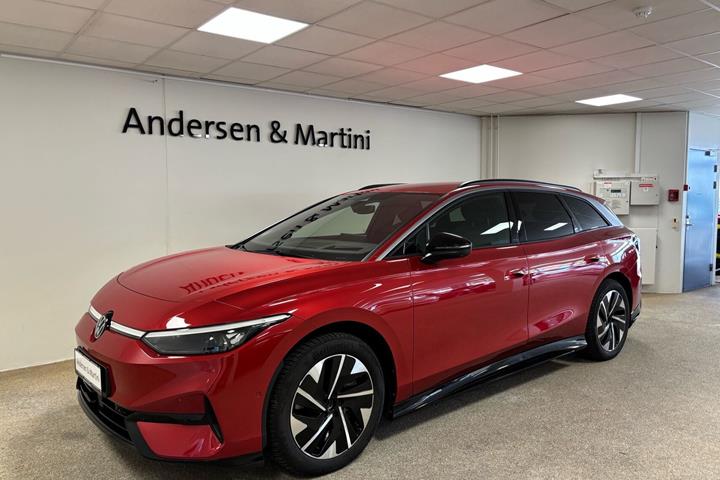 Rød VW ID.7 fra 2025