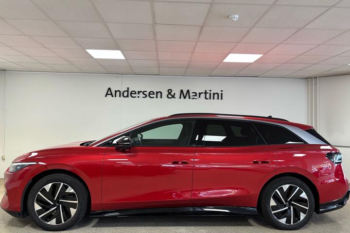 Rød VW ID.7 fra 2025