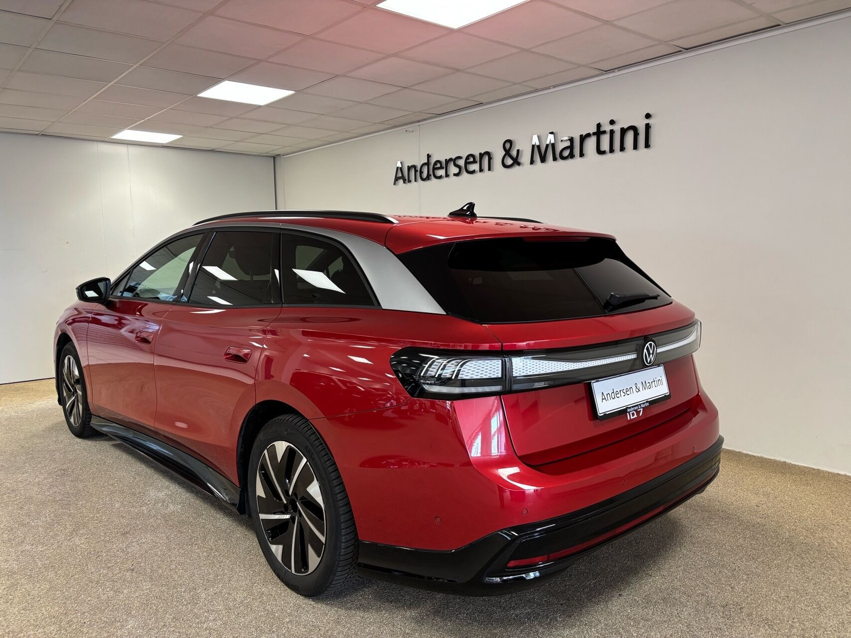 Rød VW ID.7 fra 2025