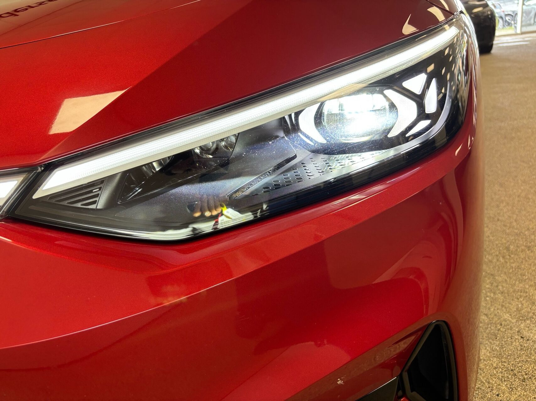 Rød VW ID.7 fra 2025