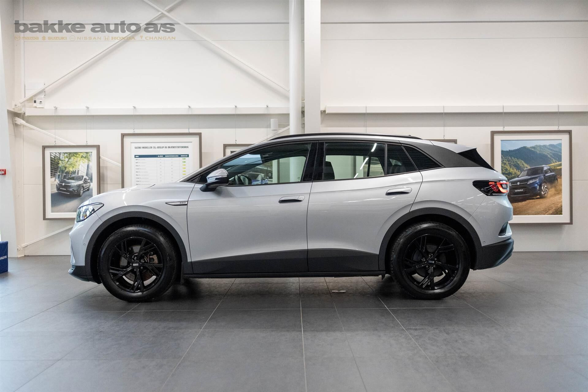 Sølv VW ID.4 fra 2023