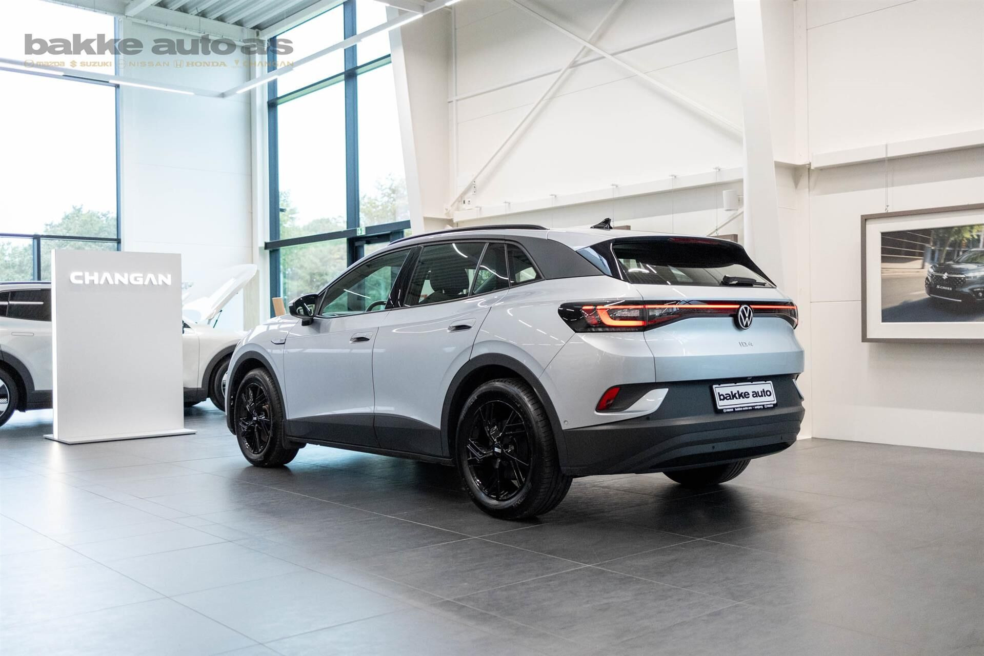 Sølv VW ID.4 fra 2023