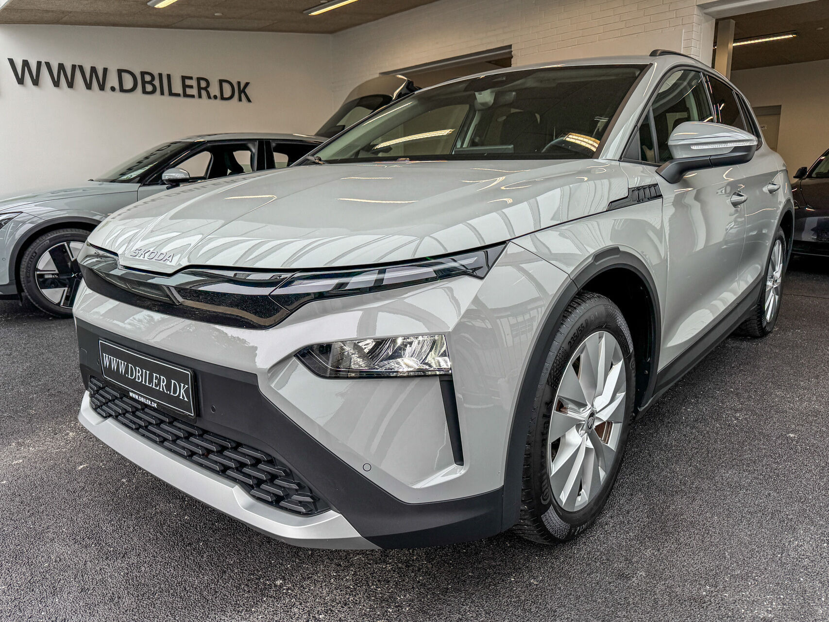 Grå Skoda Elroq fra 2025
