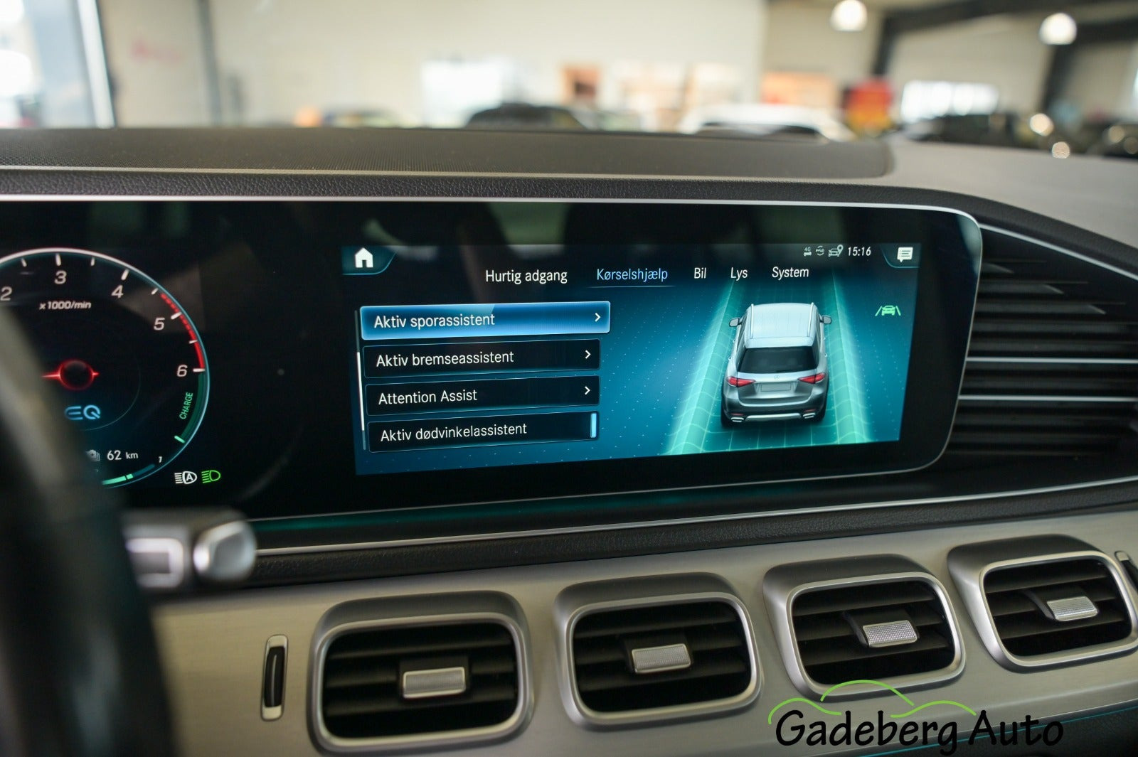 Sort Mercedes GLE350 de fra 2022