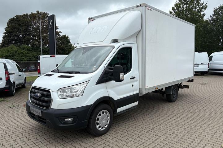 Hvid Ford Transit 350 L3 Chassis fra 2022
