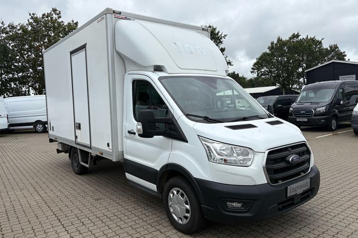 Hvid Ford Transit 350 L3 Chassis fra 2022