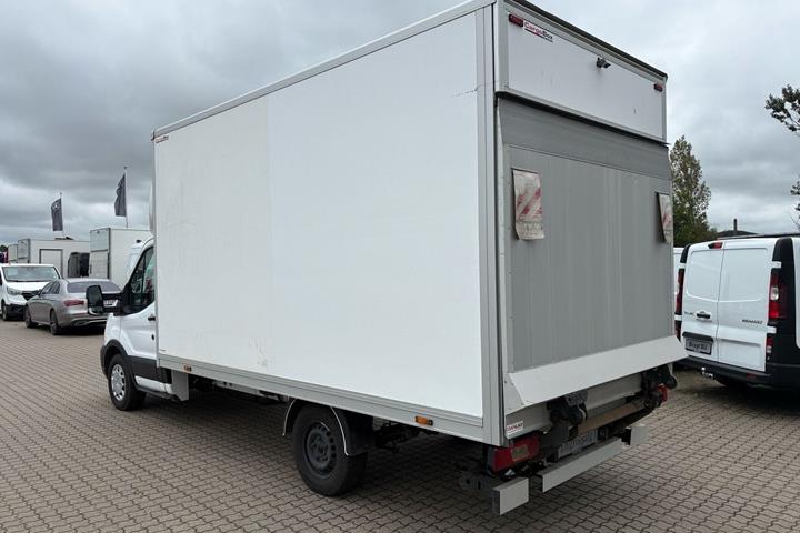 Hvid Ford Transit 350 L3 Chassis fra 2022