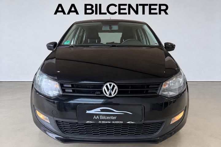 Sort VW Polo fra 2010