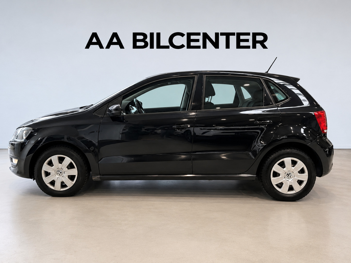 Sort VW Polo fra 2010