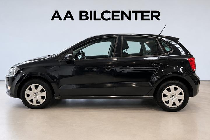 Sort VW Polo fra 2010