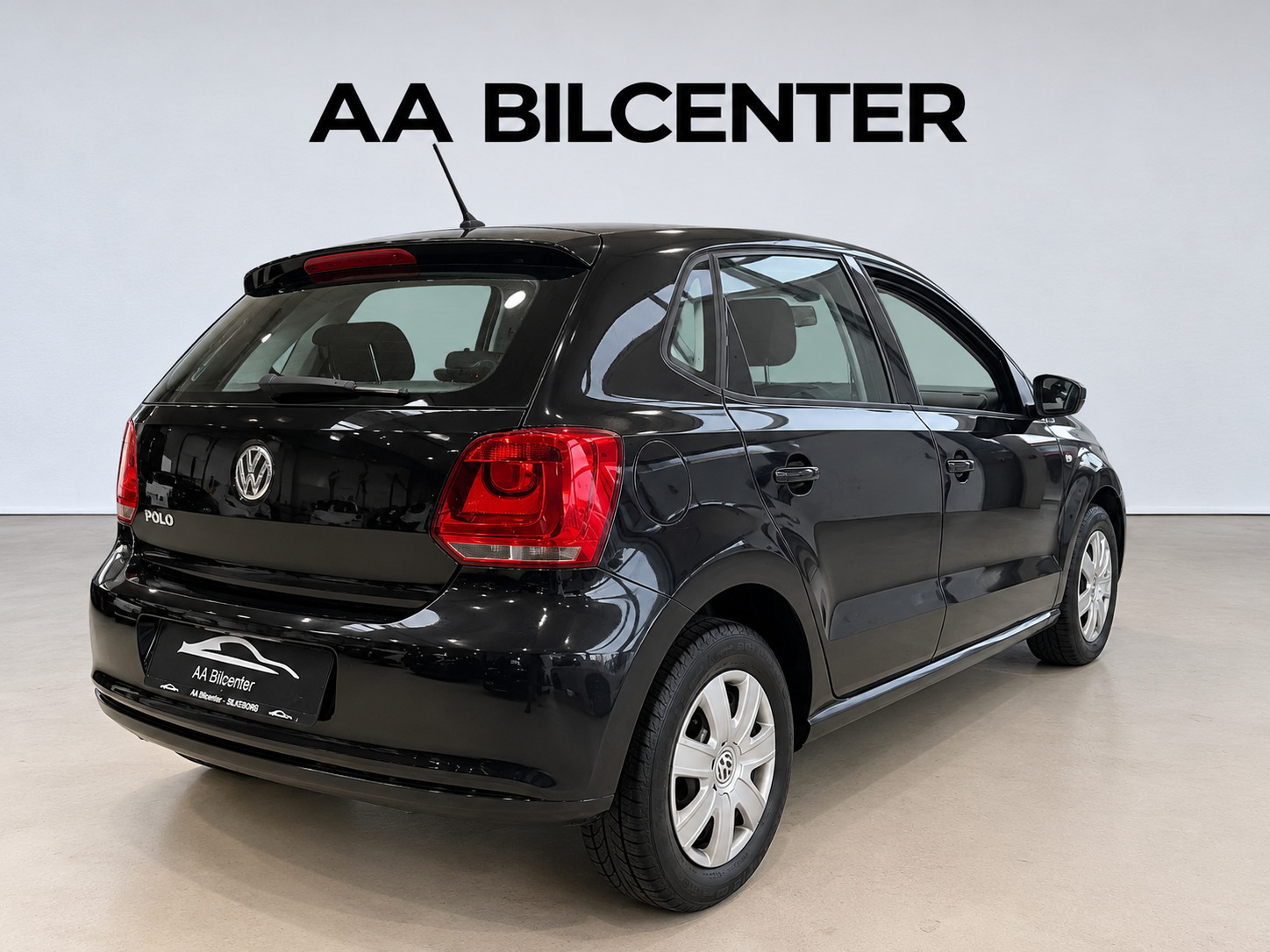Sort VW Polo fra 2010