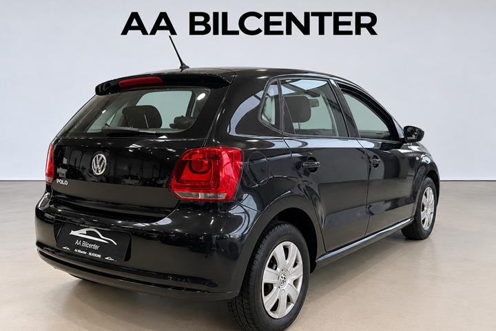 Sort VW Polo fra 2010