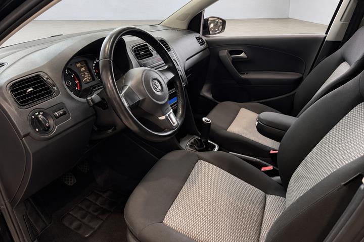 Sort VW Polo fra 2010