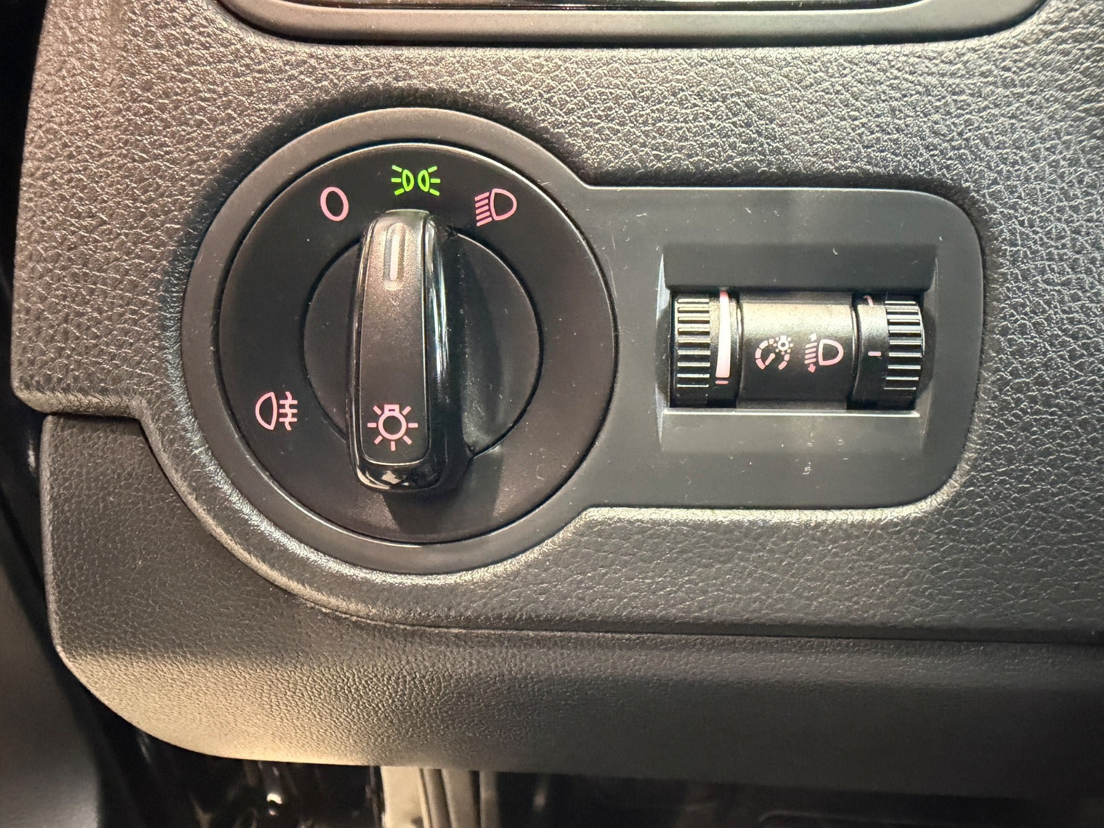 Sort VW Polo fra 2010